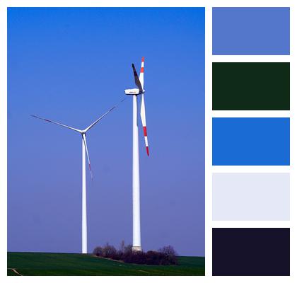 Pinwheels Wind Power Wind Energy Image